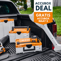 Accubox Deal: Actiesets met gratis STIHL accubox