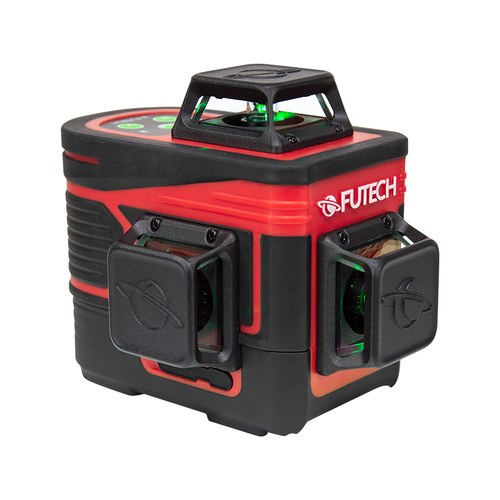 FUTECH FUTECH MC3D Compact kruislijnlaser actieset incl. line tracer - Groen
