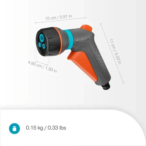 Gardena Classic compacte multifunctionele broes Gardena Gardena Classic compacte multifunctionele broes