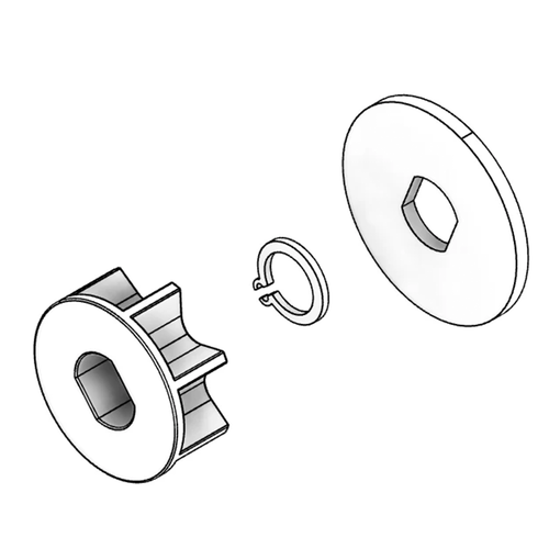 Alpen Alpen Kettingwielset voor Beverin 20/91