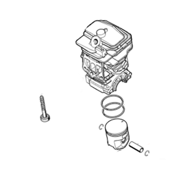 STIHL Cilinder m. zuiger Ø 42,5 mm - 1143 020 1205