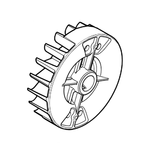 STIHL STIHL Vliegwiel - 1143 400 1201