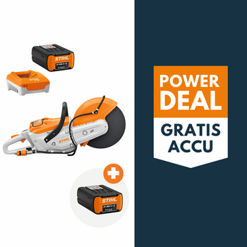 STIHL TSA 300 accu doorslijper actieset met 2x AP 300 S accu en 1x AL 301 lader