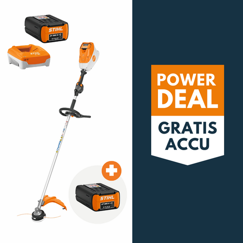 STIHL STIHL FSA 200 R accu bosmaaier actieset met 2x AP 300 S accu en 1x AL 301 lader
