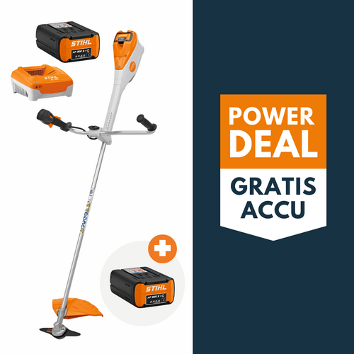 STIHL STIHL FSA 135 accu bosmaaier  actieset met 2x AP 300 S accu en 1x AL 301 lader