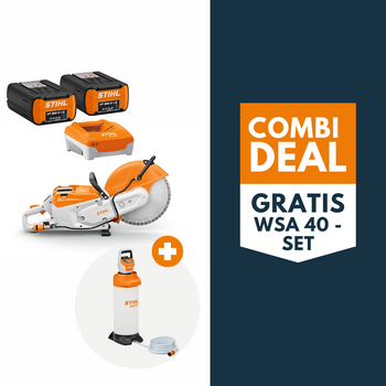 STIHL TSA 500 B accu doorslijper actieset met WSA 40 STIHL TSA 500 B accu doorslijper actieset met WSA 40