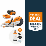 STIHL TSA 300 accu doorslijper actieset met WSA 40 STIHL STIHL TSA 300 accu doorslijper actieset met WSA 40