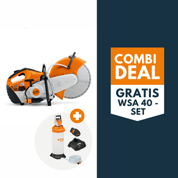 STIHL TS 500i doorslijper actieset met WSA 40