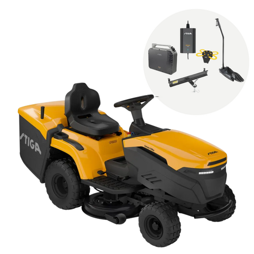 STIGA STIGA Estate 384e accu zitmaaier - Met 1x 40 Ah accu