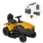 STIGA STIGA Tornado 398e accu zitmaaier - Met 2x 40 Ah accu