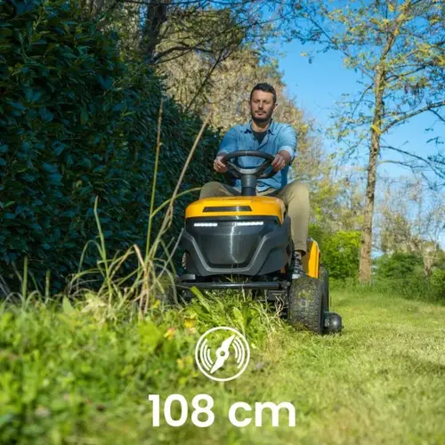 STIGA STIGA Tornado 5108e accu zitmaaier - Met 1x 40 Ah accu