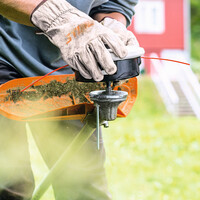 Hoe moet je trimmerdraad vervangen?