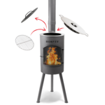 BonFeu BonFeu BonGiano SP Tuinhaard - Zwart