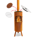 BonFeu BonFeu BonGiano LP Tuinhaard - Roest