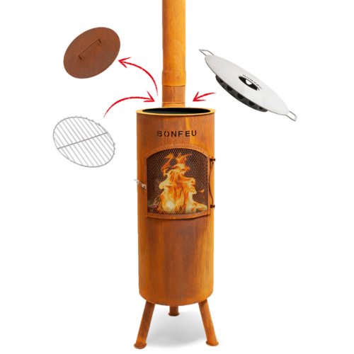 BonFeu BonFeu BonGiano LP Tuinhaard - Roest