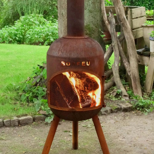 BonFeu BonFeu BonSolo Tuinhaard - Roest