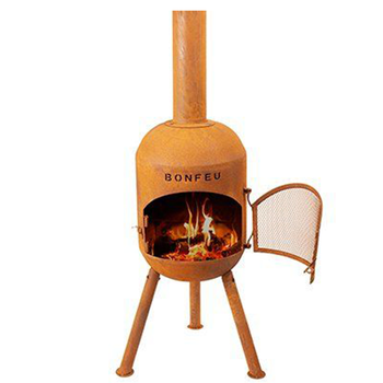 BonFeu BonSolo Tuinhaard - Roest