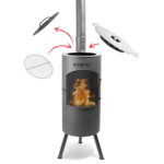 BonFeu BonFeu BonTino LP Tuinhaard - Zwart