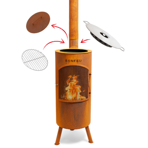 BonFeu BonFeu BonTino LP Tuinhaard - Roest