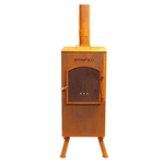 BonFeu BonFeu BonCarré Tuinhaard - Roest