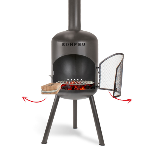 BonFeu BonFeu BonBono Tuinhaard - Zwart