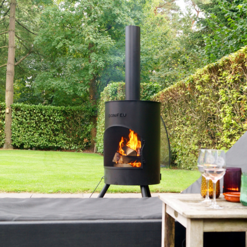 BonFeu BonFeu BonTon 50 Tuinhaard - Zwart