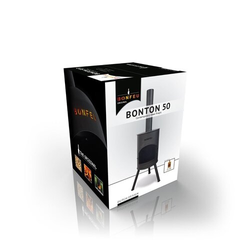 BonFeu BonFeu BonTon 50 Tuinhaard - Zwart