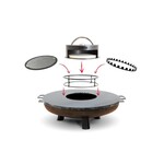 BonFeu BonFeu BonBowl Plus 80 Vuurschaal - Roest