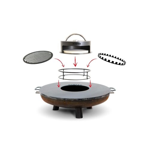 BonFeu BonFeu BonBowl Plus 80 Vuurschaal - Roest