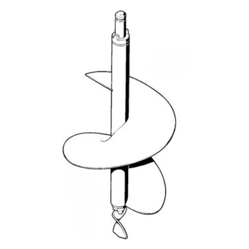 STIHL Grondboor plantenworm voor BT 360 - Ø 350 mm