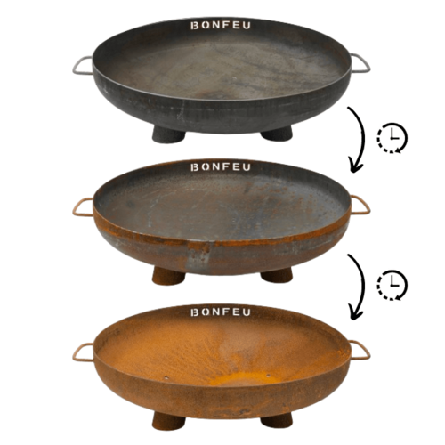 BonFeu BonFeu BonBowl Plus 100 Vuurschaal - Roest