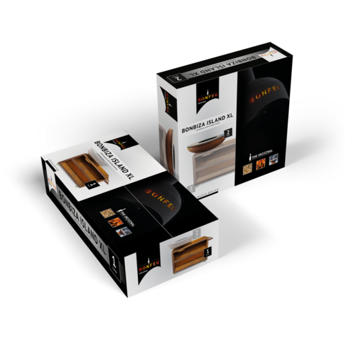 BonFeu BonFeu BonBiza island XL BBQ - Roest