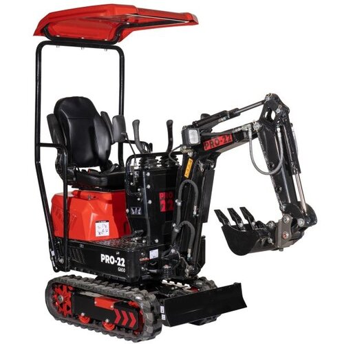 PRO-22 PRO-22 G650 benzine mini graafmachine