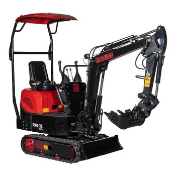PRO-22 G1000 benzine mini graafmachine