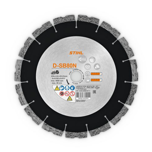 STIHL STIHL Diamant-doorslijpschijf D-SB80N, Ø 230 mm