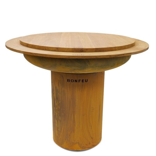 BonFeu BonFeu BonTeak tafelblad voor BonBiza XL