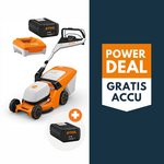STIHL STIHL RMA 443 PV accu grasmaaier actieset met 2x AP 30 accu en 1x AL 301 lader