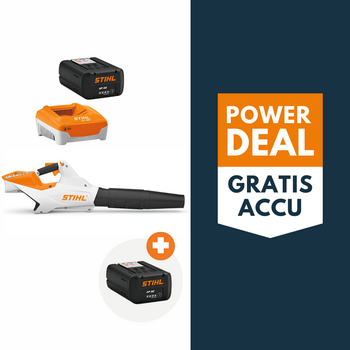 STIHL BGA 86 accu bladblazer actieset met 2x AP 30 accu en 1x AL 301 lader