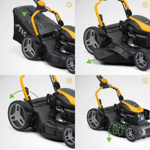 STIGA Combi 753 SE benzine grasmaaier STIGA STIGA Combi 753 SE benzine grasmaaier