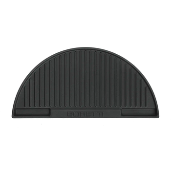 Boretti BBQ-bakplaat half-moon voor Ceramica Medium gietijzer Boretti BBQ-bakplaat half-moon voor Ceramica Medium gietijzer