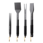 Boretti Boretti 4-delige grillset - tang, spatel, vork, pincet