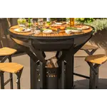 Boretti Boretti Focolare Houtskoolbarbecue/tuintafel