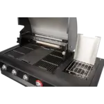 Boretti Boretti Ibrido Top Hybridebarbecue - inbouw