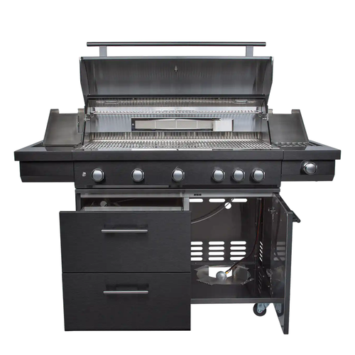 Boretti Boretti Imperatore Nero Gasbarbecue 5-branders