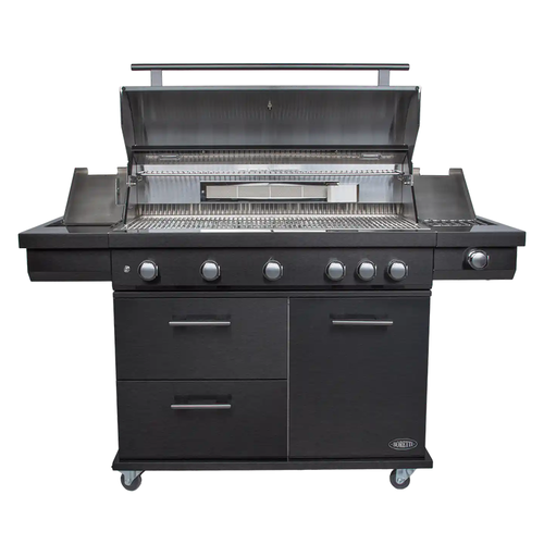 Boretti Boretti Imperatore Nero Gasbarbecue 5-branders
