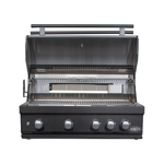 Boretti Boretti Imperatore Nero Gasbarbecue 4-branders - inbouw