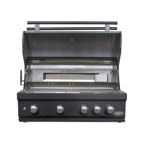 Boretti Boretti Imperatore Nero Gasbarbecue 4-branders - inbouw