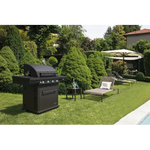 Boretti Boretti Maggiore Antraciet Gasbarbecue