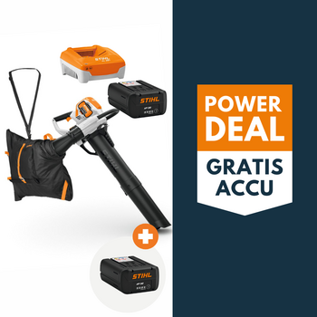 STIHL SHA 140 accu bladzuiger actieset met 2x AP 30 accu en 1x AL 301 lader STIHL SHA 140 accu bladzuiger actieset met 2x AP 30 accu en 1x AL 301 lader