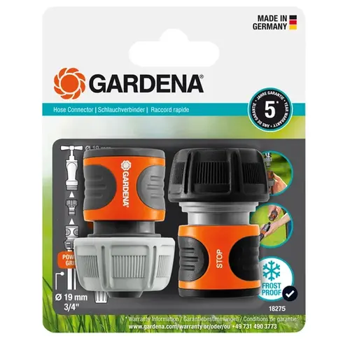 Gardena Slangstukset 19 mm (3/4") Gardena Gardena Slangstukset 19 mm (3/4")